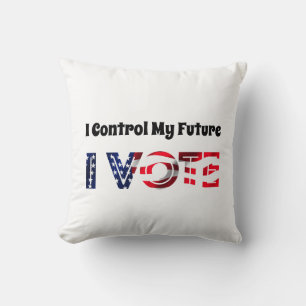 I Control My Future - I Vote Cushion