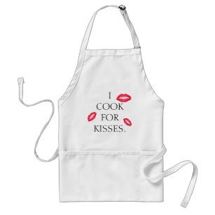 I Cook for Kisses Apron