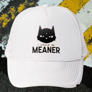 I Could Be Meaner Grumpy Cat Trucker Hat