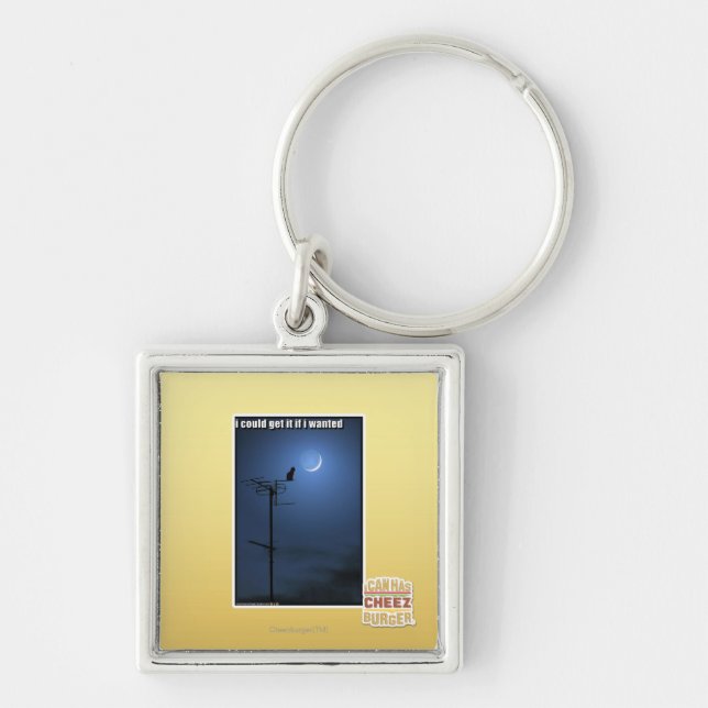 I could get it if I wanted Key Ring (Front)