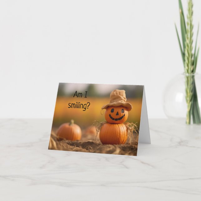 I COULD NOT BE "HAPPIER" FOR "YOU" CARD (Front)