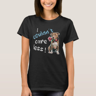 I Couldn t Care Less  Grim Dog Statement  1 T-Shirt