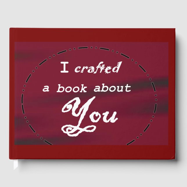 I Crafted A Book About You (Front)