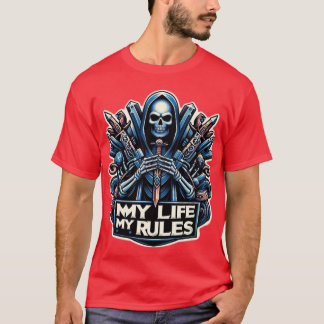 I Create My Life, My Rules" – Empowerment T-Shirt