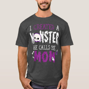 I Created A Monster Halloween Costume Tee For Mum