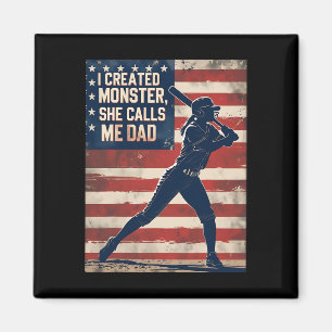 I Created Monster She Calls Me Dad Sell Dad Gift Magnet