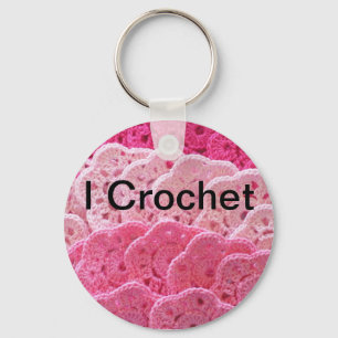I crochet key ring