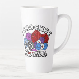 I Crochet Past My Bedtime Latte Mug
