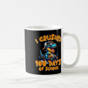 I Crushed 100 Days Of School For Boys 100th Day Of Coffee Mug