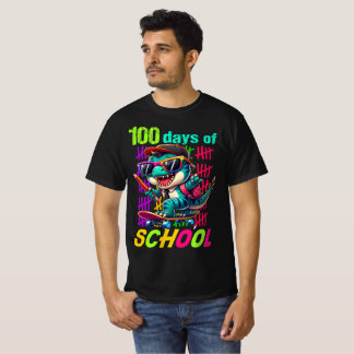 i crushed 100 days of school student kids teachers T-Shirt