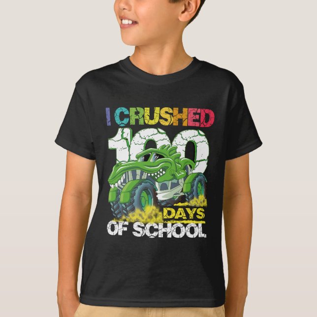 I crushed 100 days of school T-Shirt (Front)