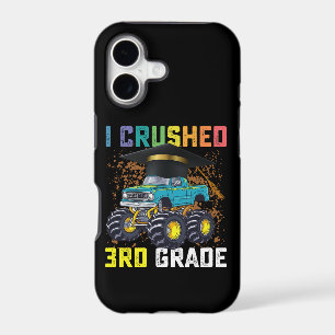 I Crushed 3rd Grade Monster Truck Graduation