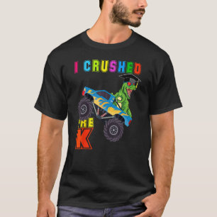 I Crushed Pre K T Rex Monster Truck Graduation Cap T-Shirt