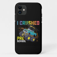 I Crushed Preschool Monster Truck Graduation
