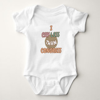 I Cry Less Than Congress Baby Bodysuit