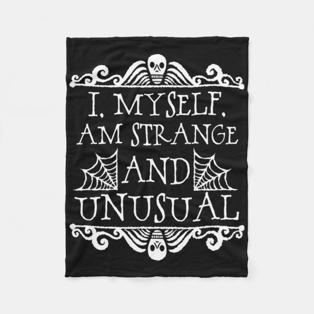 I  cute ghost fleece blanket (Front)