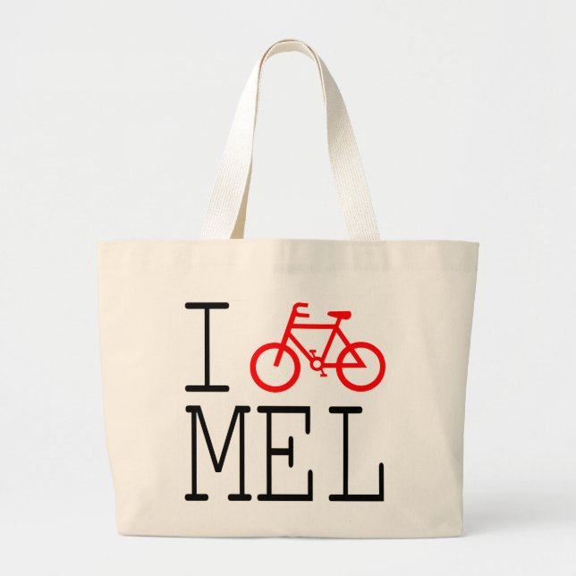 I Cycle Melbourne! Tote bag (Front)