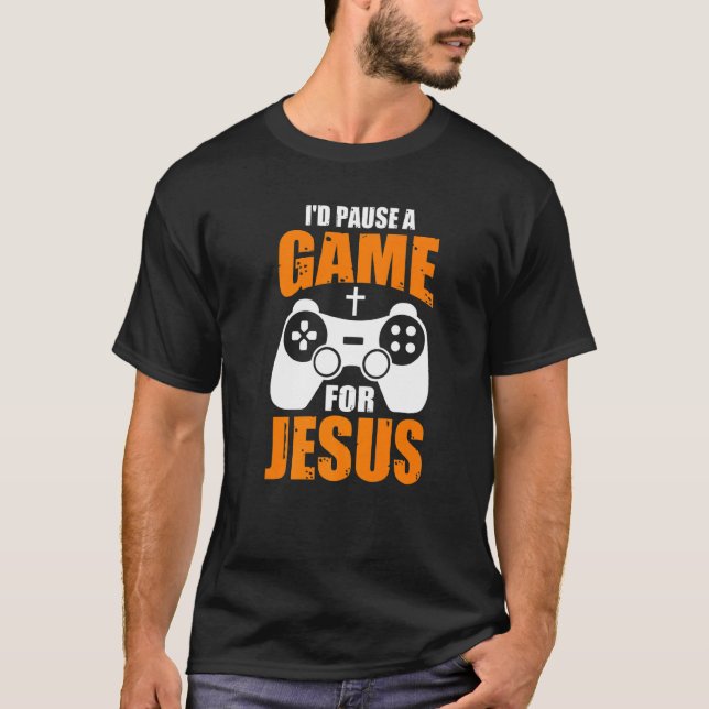 I D Pause A Game For Jess Games T-Shirt (Front)