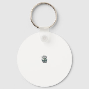 I’d Rather Be Fishing Vintage Bass Fisherman T-Shi Key Ring