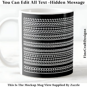 I’d Rather Be Painting Hidden Message 088W Novelty Coffee Mug