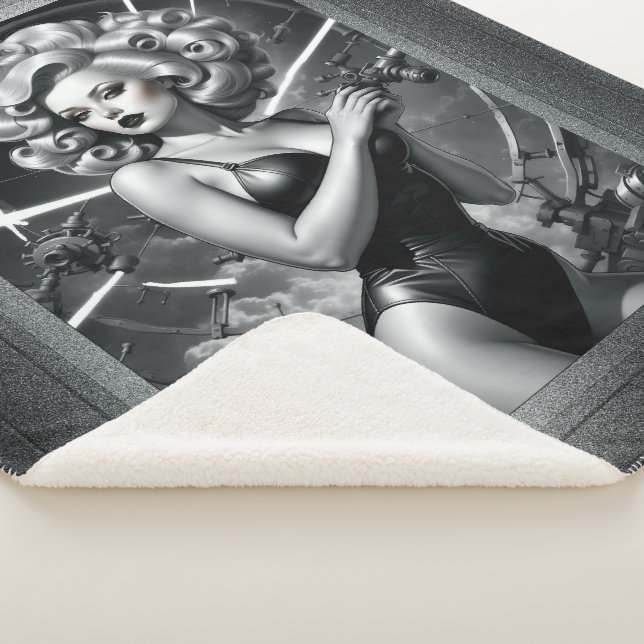 I Dabble In Mechanical Engineering by Xzendor7 Sherpa Blanket (3/4)