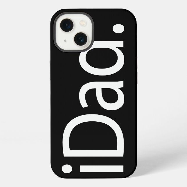 i Dad (iDad) iPhone Case (Back)