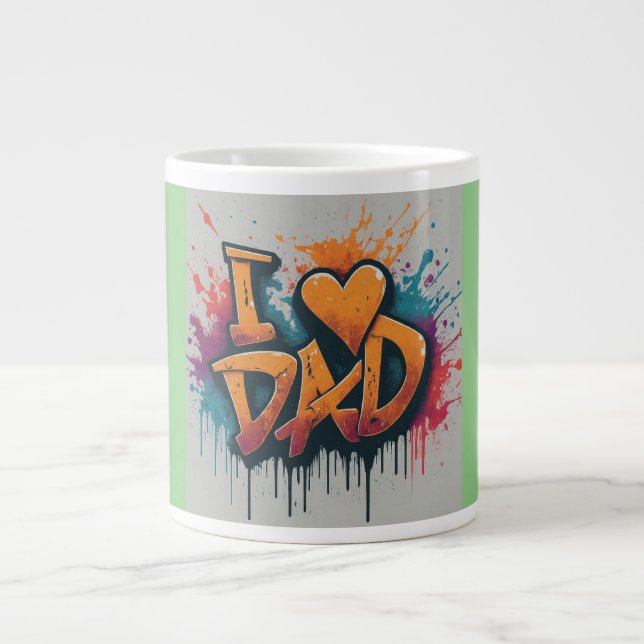 I 💕 DAD Mug (Front)