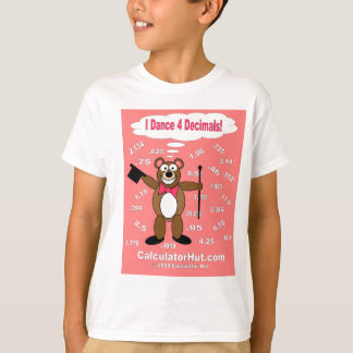 I Dance 4 Decimals T-Shirt