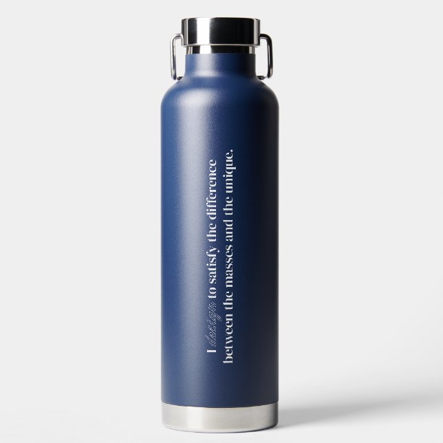 I Design Vacuum Insulated Bottle (Front)