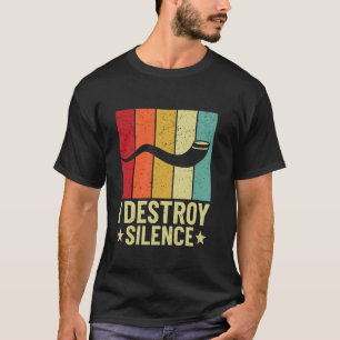 I Destroy Silence - Rosh Hashanah Design T-Shirt