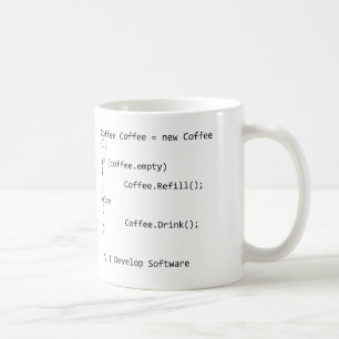 I Develop Software Coffee Mug