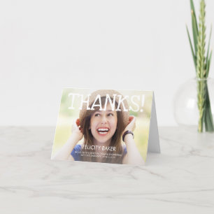 I Did It! Graduation Thank You Card