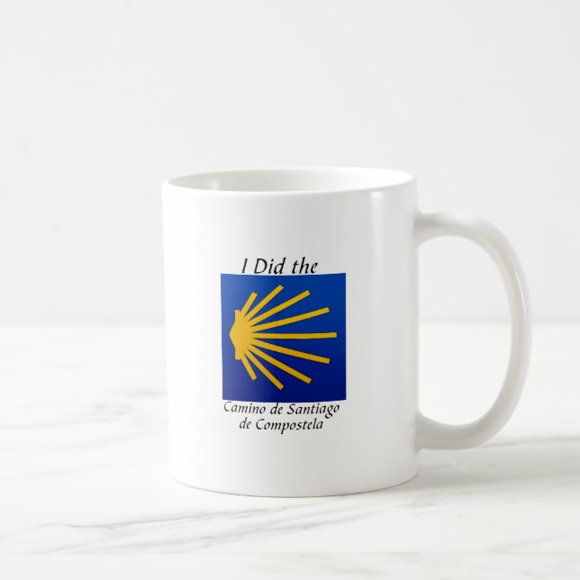 I Did the Camino de Santiago Coffee Mug (Right)