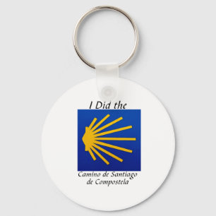 I Did the Camino de Santiago Key Ring