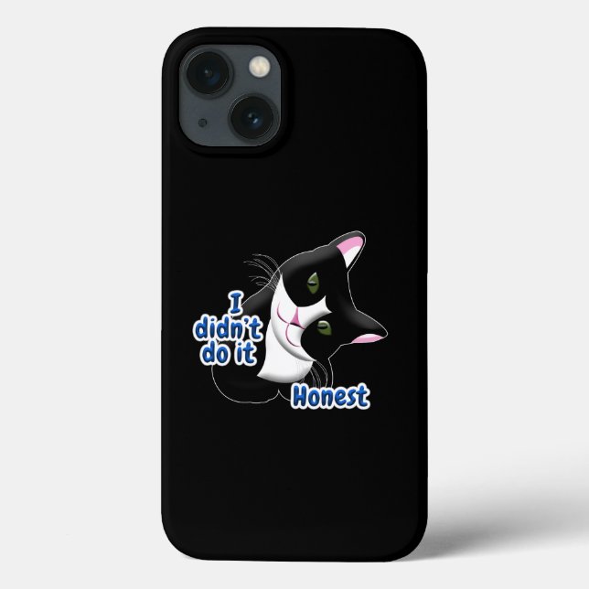 I didn't do it Cat Case-Mate iPhone Case (Back)