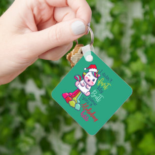 I Didn't Fart My Butt Blew You A Holiday Kiss Key Ring