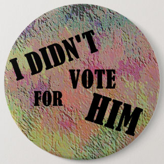 I DIDN'T VOTE FOR HIM PIN