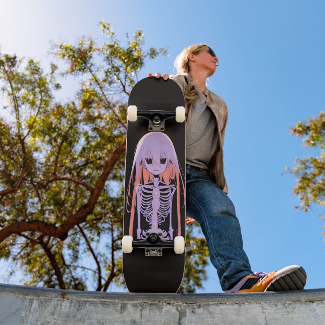 I die without anime skateboard (Outdoor 1)