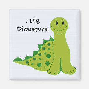 I Dig Dinosaurs Magnet
