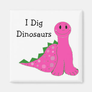 I Dig Dinosaurs Magnet
