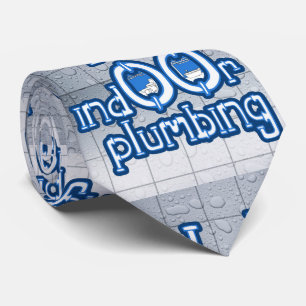 I Dig Indoor Plumbing Tie