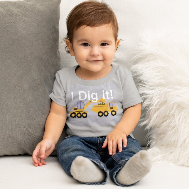 I Dig It Design - Baby Fine Jersey T-Shirt (Creator Uploaded)