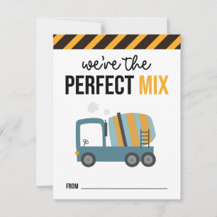 I Dig You Kids Construction Valentine Card