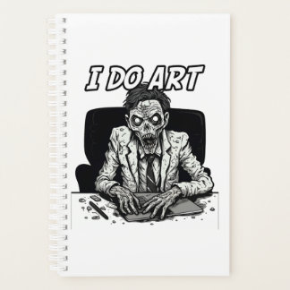 I do art comic zombie planner