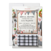 I Do BBQ Bridal Shower Rustic Wedding