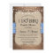 I DO BBQ Couples Showers Rustic Blue Invite