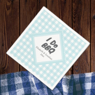 I Do BBQ Napkin