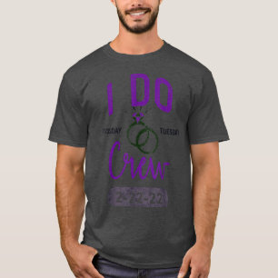 I DO CREW 22222 TWOSDAY Bridal Party Bride Bachelo T-Shirt
