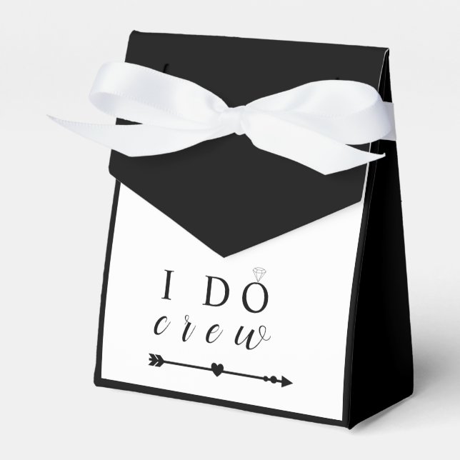 I Do Crew Bachelorette Party Favour Box (Front Side)