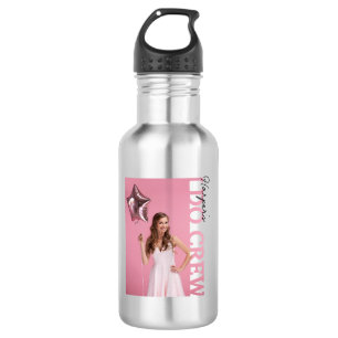 I Do Crew Bride Photo Stainless Steel Water Bottle